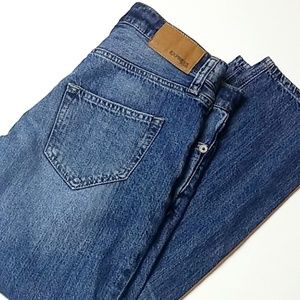 Express - Cropped Boyfriend Jeans